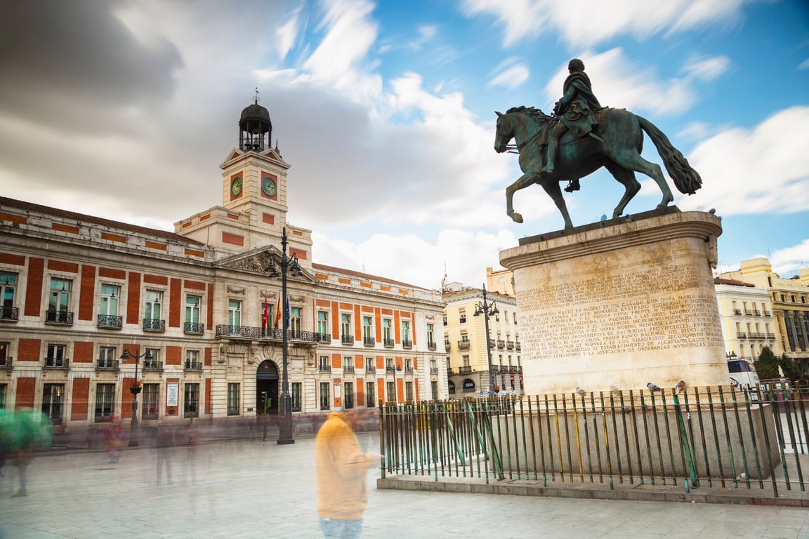 Puerta del Sol, Madrid, Spain