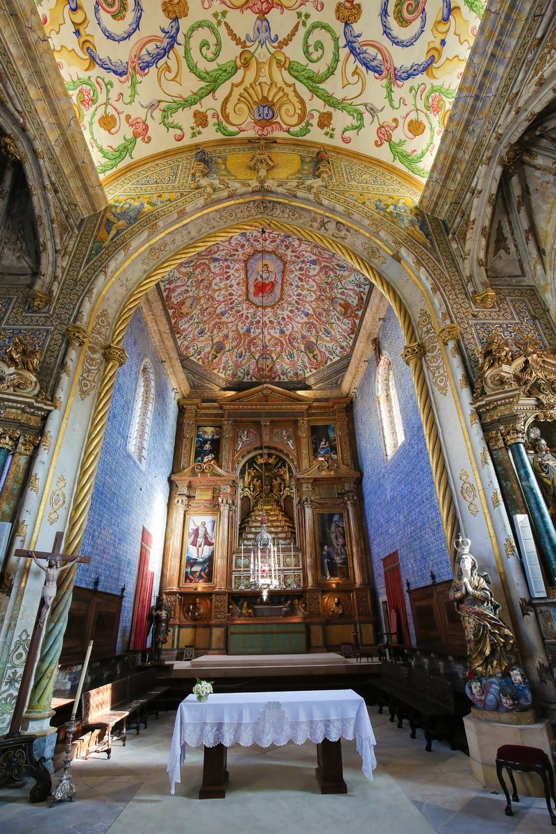 Sao Miguel Chapel in the University of Coimbra, Portugal.