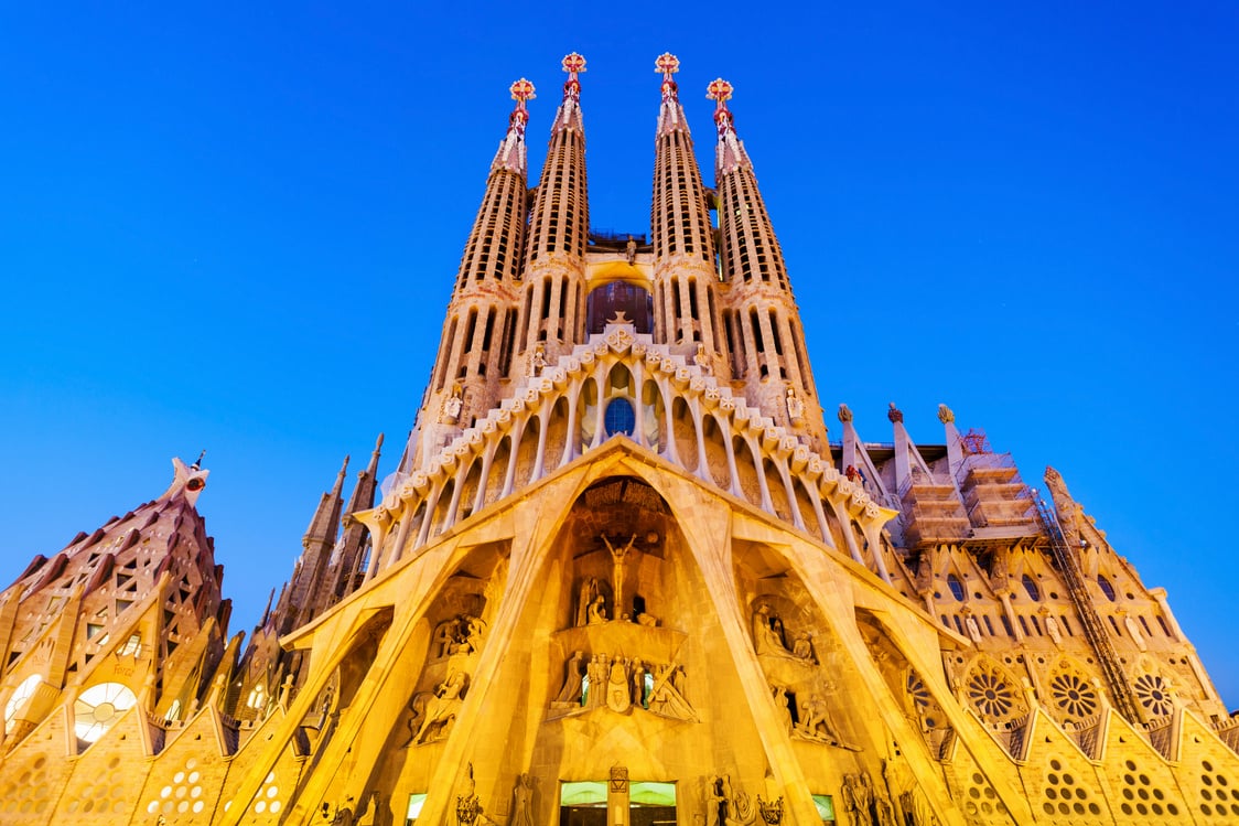 Sagrada Familia Cathedral in Barcelona